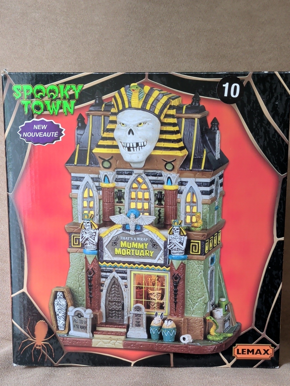Lemax Spooky Town Mummy Mortuary